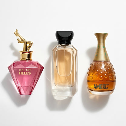 Combo de 3 perfumes inspiración: Giorgio Armani Sí, Dior J’adore y Lancôme La Vie Est Belle – 100ml